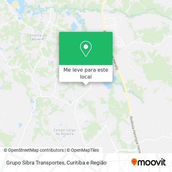 Grupo Sibra Transportes mapa