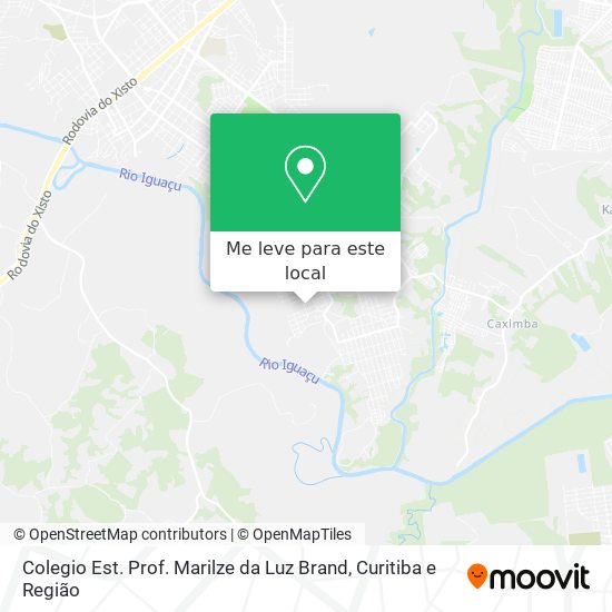 Colegio Est. Prof. Marilze da Luz Brand mapa