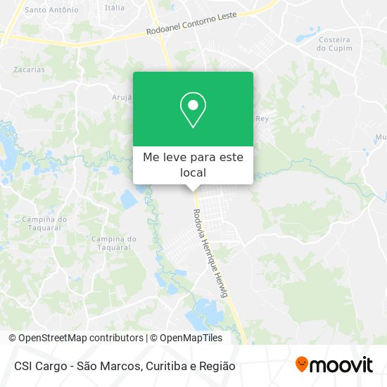 CSI Cargo - São Marcos mapa