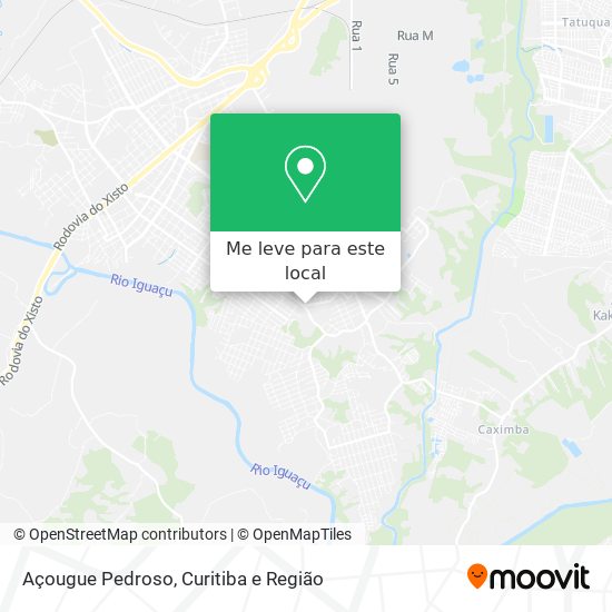 Açougue Pedroso mapa