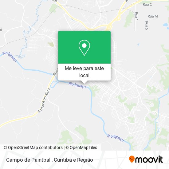 Campo de Paintball mapa
