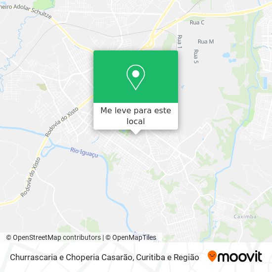 Churrascaria e Choperia Casarão mapa