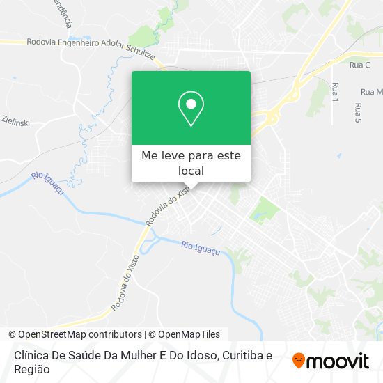 Clínica De Saúde Da Mulher E Do Idoso mapa