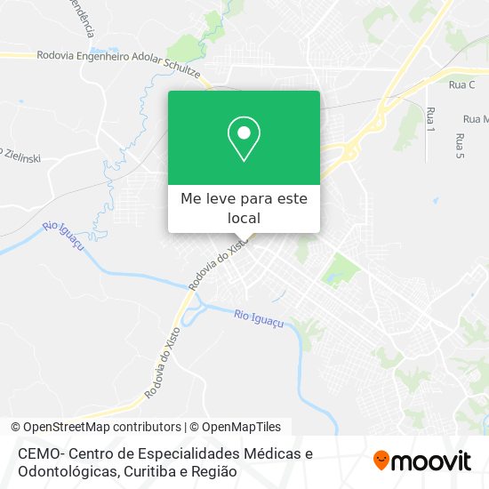 CEMO- Centro de Especialidades Médicas e Odontológicas mapa