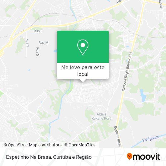 Espetinho Na Brasa mapa