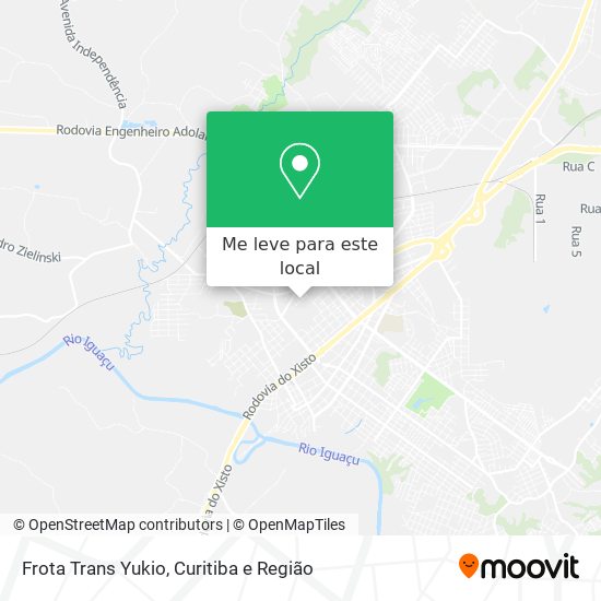 Frota Trans Yukio mapa