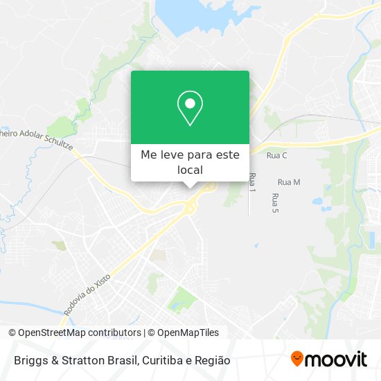 Briggs & Stratton Brasil mapa