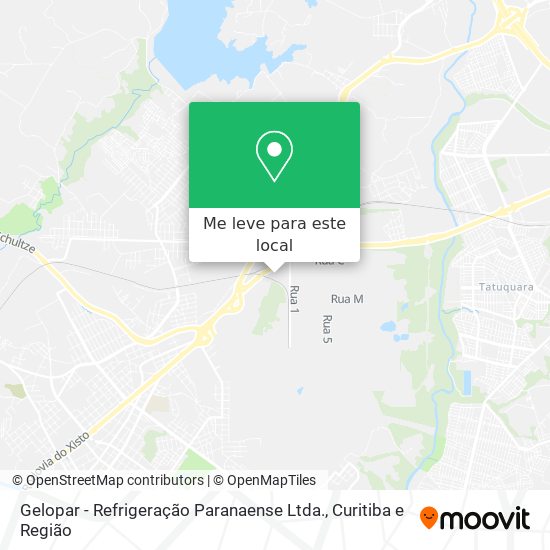 Gelopar - Refrigeração Paranaense Ltda. mapa