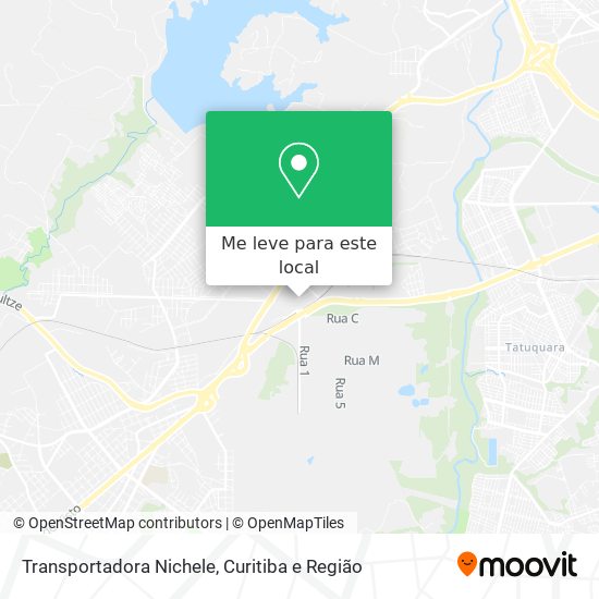 Transportadora Nichele mapa