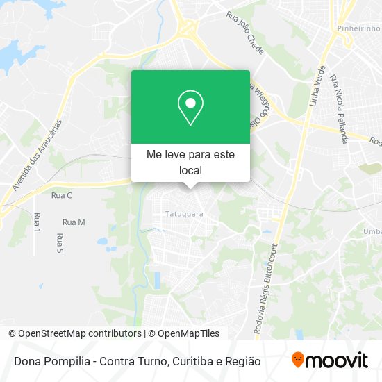 Dona Pompilia - Contra Turno mapa