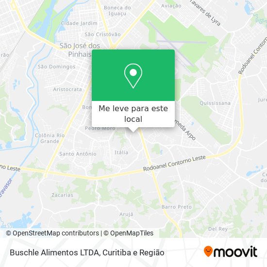 Buschle Alimentos LTDA mapa
