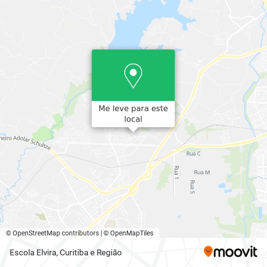 Escola Elvira mapa