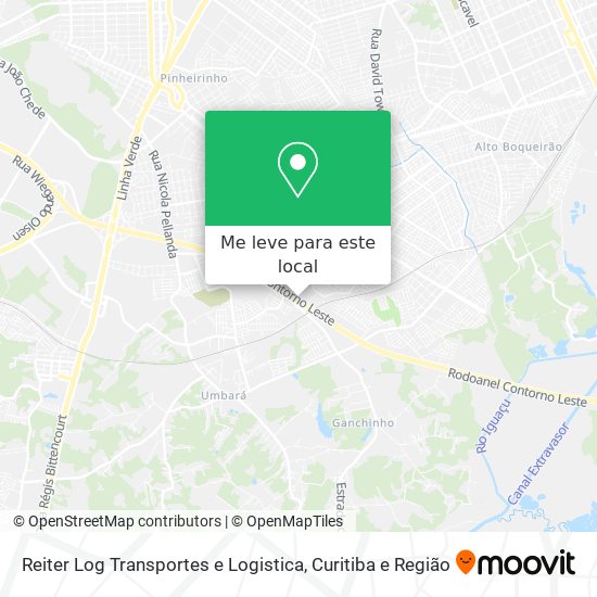 Reiter Log Transportes e Logistica mapa