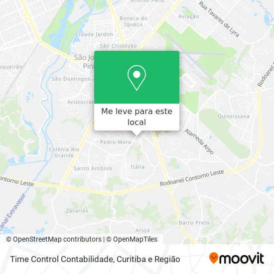 Time Control Contabilidade mapa