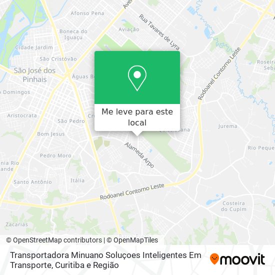 Transportadora Minuano Soluçoes Inteligentes Em Transporte mapa