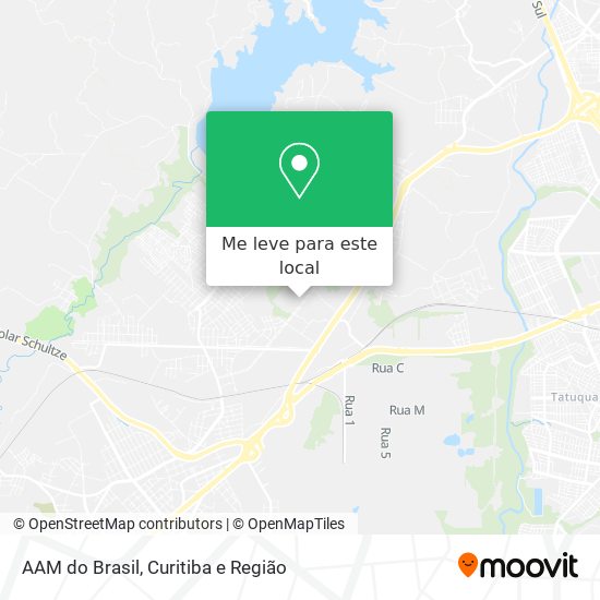 AAM do Brasil mapa