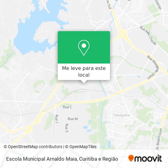 Escola Municipal Arnaldo Maia mapa