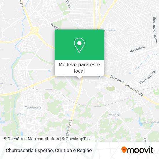Churrascaria Espetão mapa