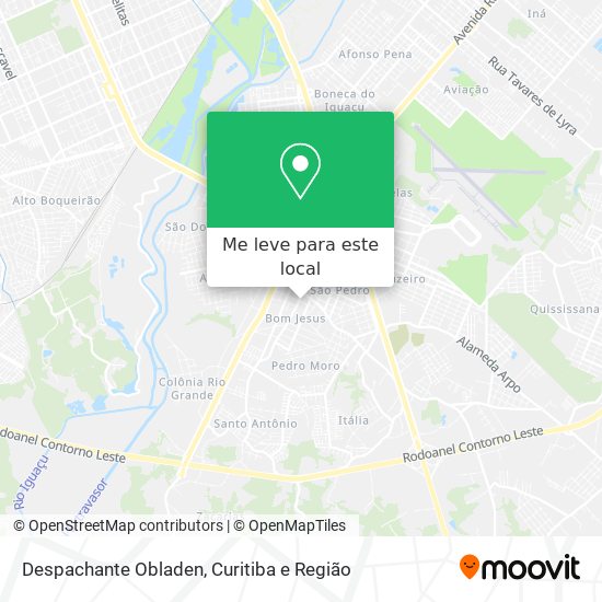 Despachante Obladen mapa