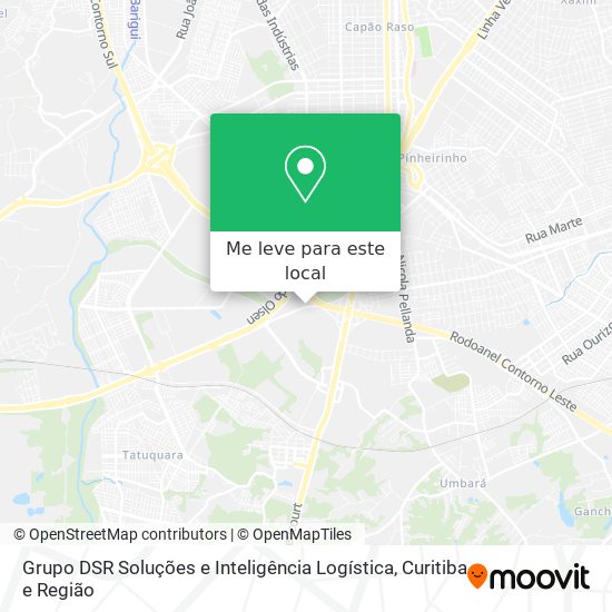 Grupo DSR Soluções e Inteligência Logística mapa