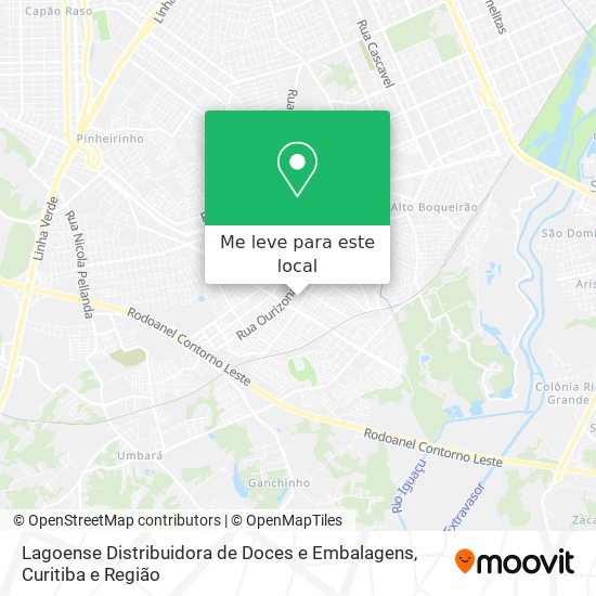 Lagoense Distribuidora de Doces e Embalagens mapa