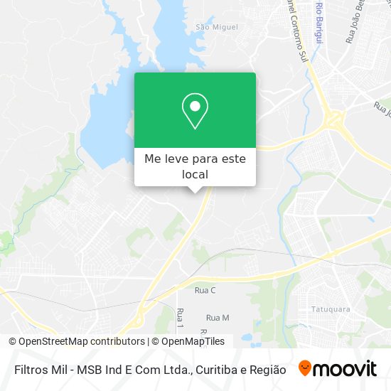 Filtros Mil - MSB Ind E Com Ltda. mapa