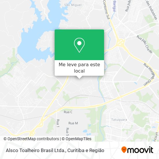 Alsco Toalheiro Brasil Ltda. mapa