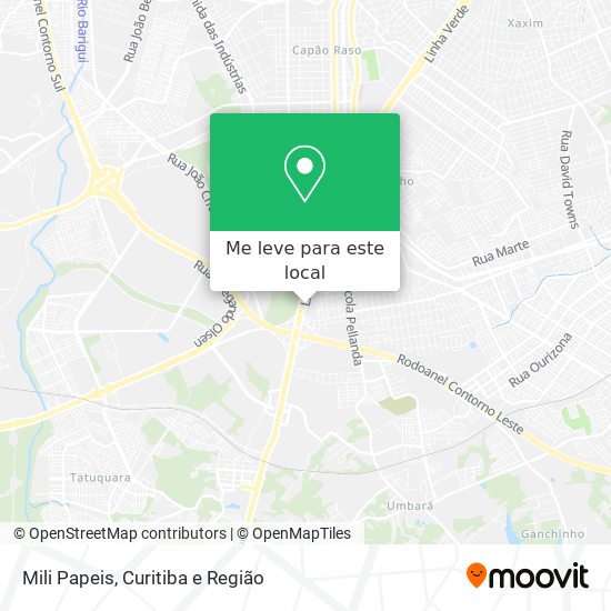 Mili Papeis mapa