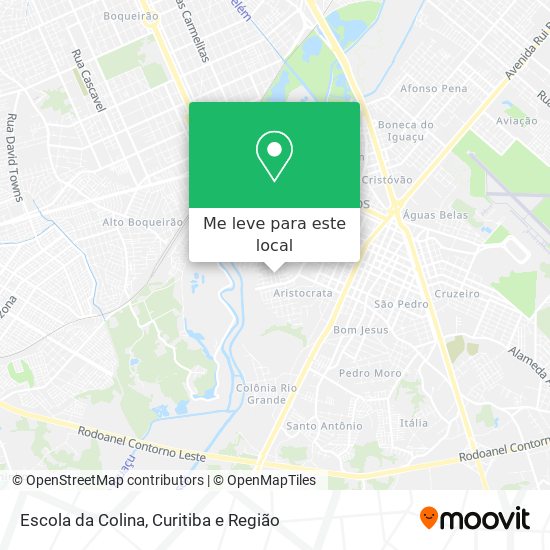 Escola da Colina mapa