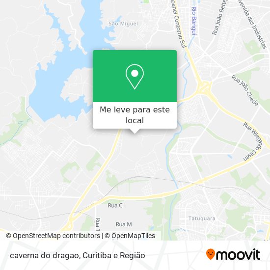 caverna do dragao mapa