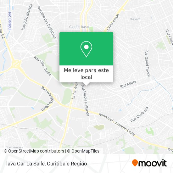 lava Car La Salle mapa