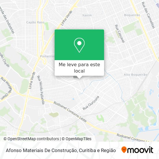 Afonso Materiais De Construção mapa