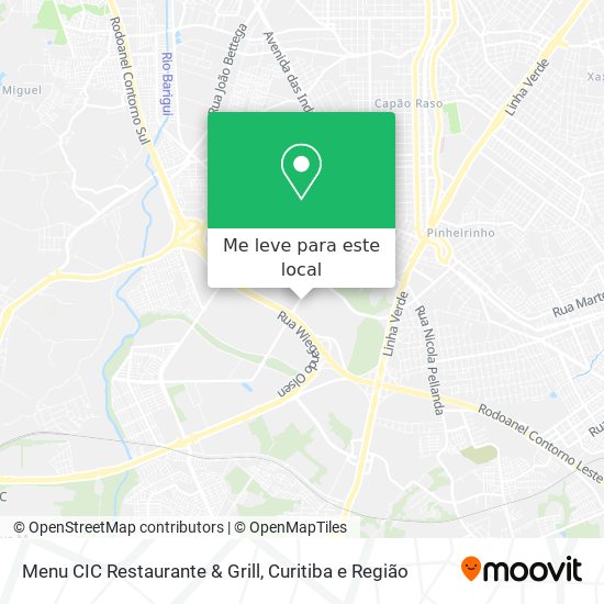 Menu CIC Restaurante & Grill mapa