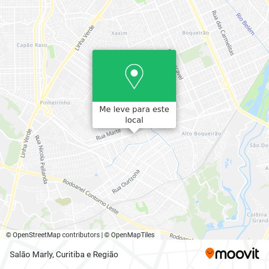 Salão Marly mapa