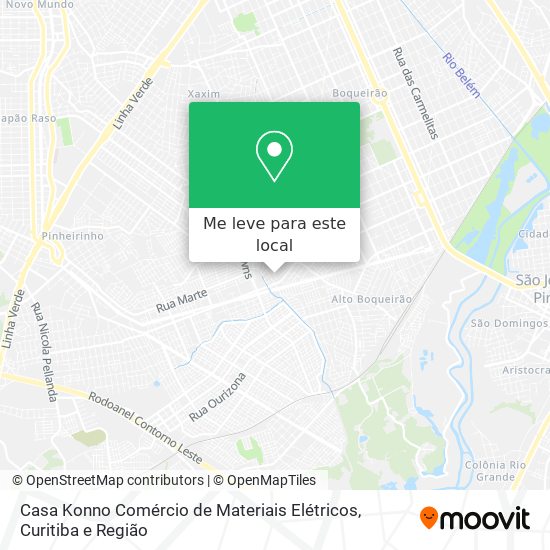 Casa Konno Comércio de Materiais Elétricos mapa