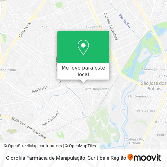Clorofila Farmácia de Manipulação mapa