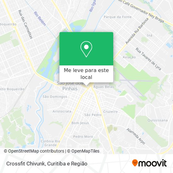 Crossfit Chivunk mapa