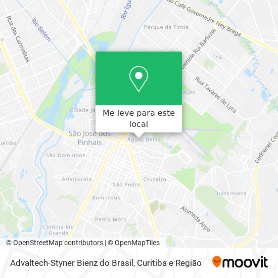 Advaltech-Styner Bienz do Brasil mapa