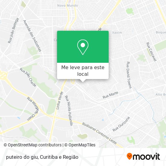 puteiro do giu mapa