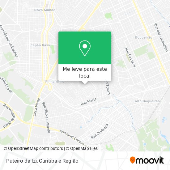 Puteiro da Izi mapa