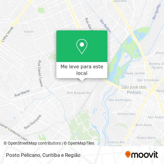 Posto Pelicano mapa