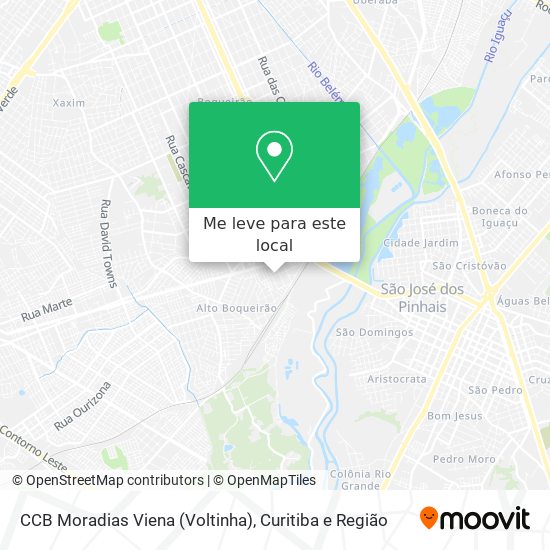 CCB Moradias Viena (Voltinha) mapa