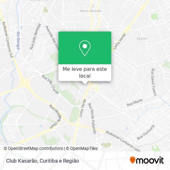 Club Kasarão mapa