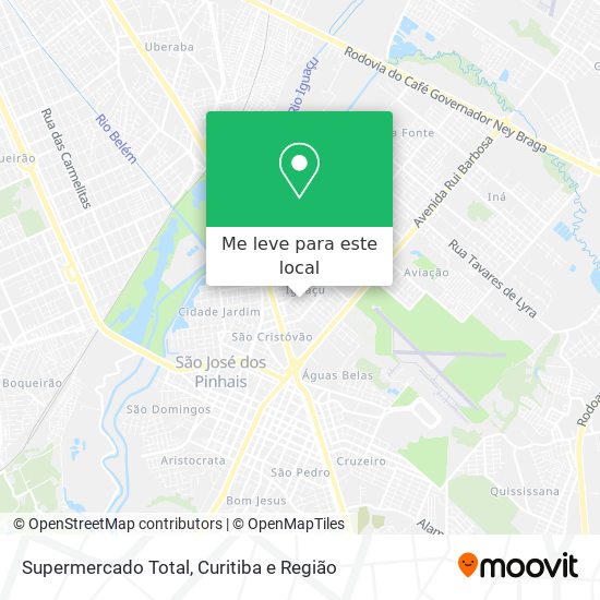Supermercado Total mapa