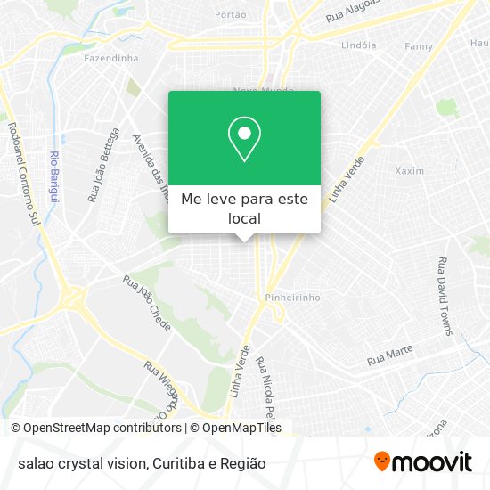 salao crystal vision mapa