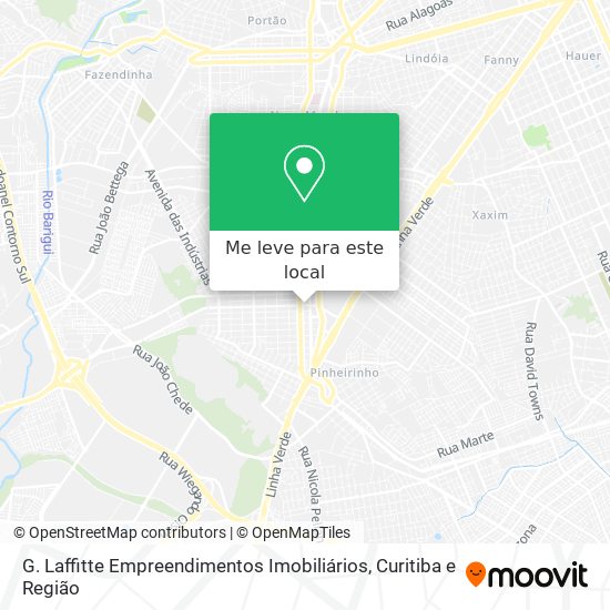 G. Laffitte Empreendimentos Imobiliários mapa