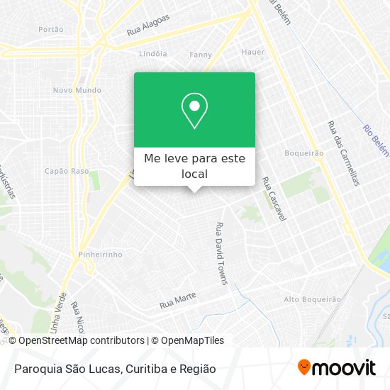 Paroquia São Lucas mapa