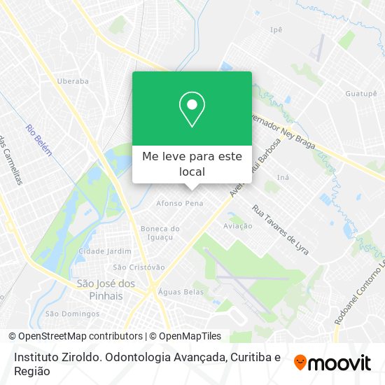Instituto Ziroldo. Odontologia Avançada mapa