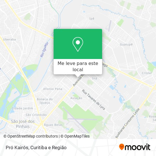 Pró Kairós mapa