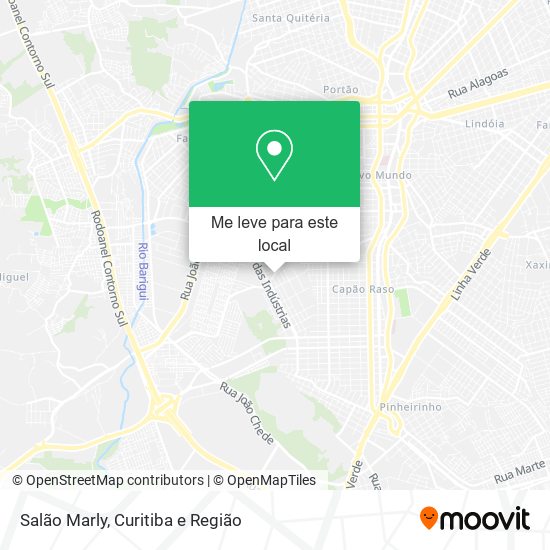 Salão Marly mapa